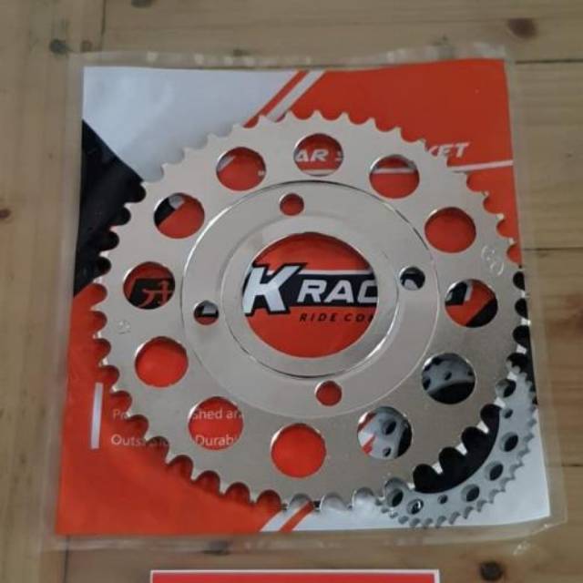 GEAR TK RACING BELAKANG 428 MEGAPRO NMP CB150R CBR150 VERZA SONIC Size 37T-45T