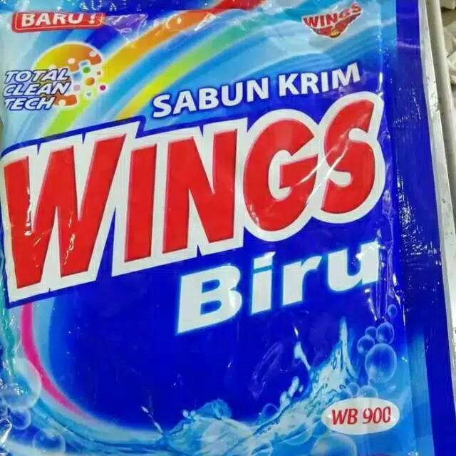 Sabun Colek Wings Biru 900K 380gr