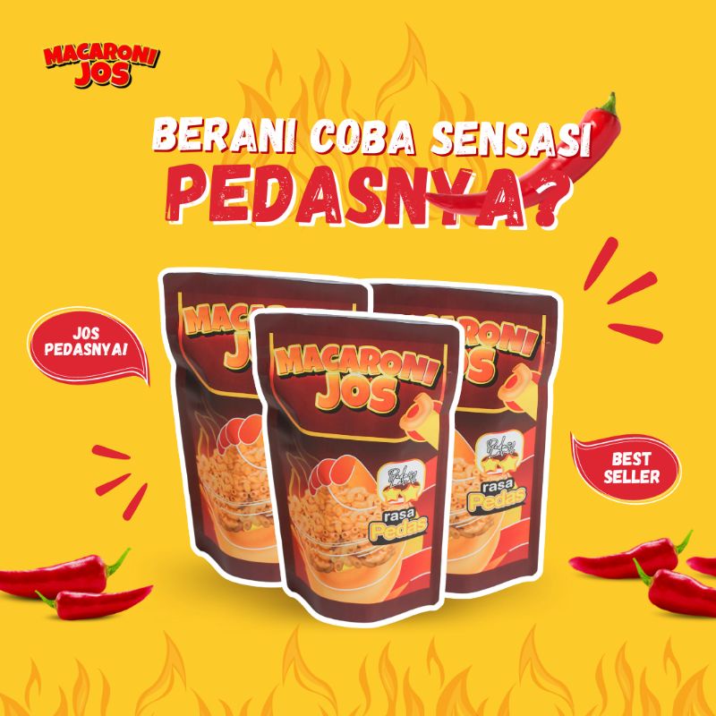 

MAKARONI JOS RASA PEDAS LEVEL 3 DAN 5