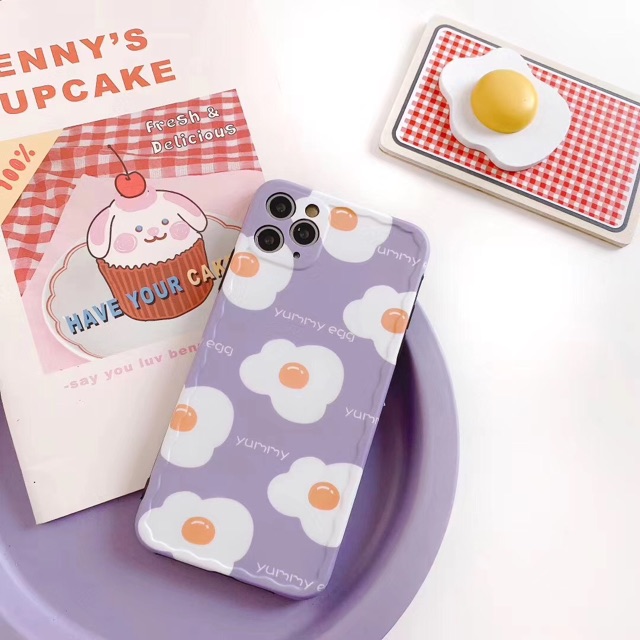 Yummy Egg iPhone Case 7 7+ 8 8+ X Xs Xr XsMAX 7plus 8 plus 11 11pro 11promax 11 pro max