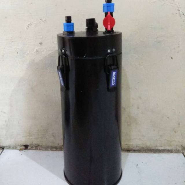 Filter canister DIY 6 inch hitam (tabung only)