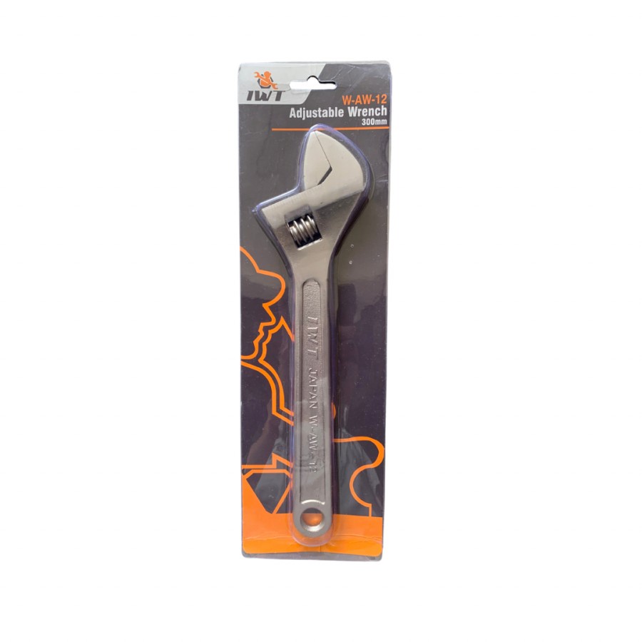 KUNCI INGGRIS IWT 12" - ADJUSTABLE WRENCH 12 INCH MADE IN JAPAN