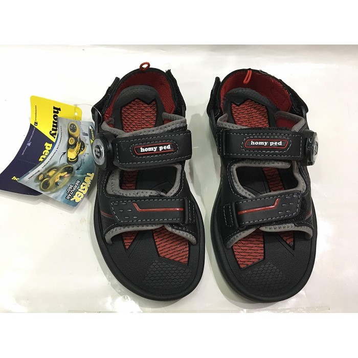 sandal gunung anak laki HOMYPED berhadiah mobilan 2019 HITAM q2