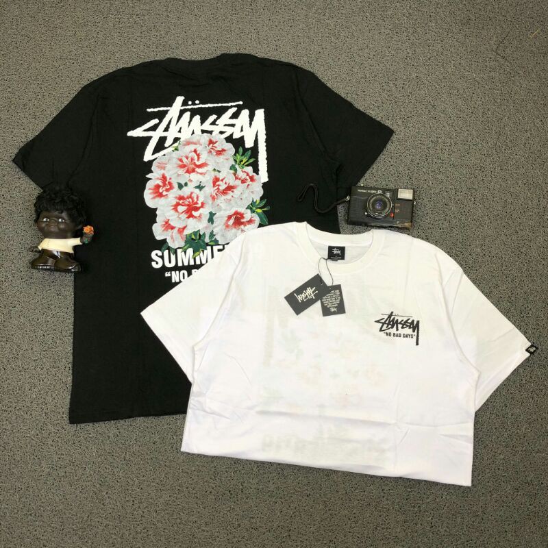 TSHIRT KAOS STUSSY SUMMER 19 NO BAD DAYS
