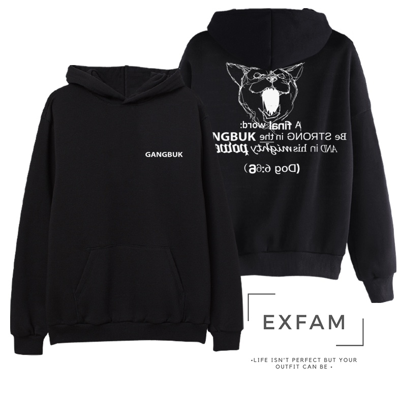 Jaket Hoodie Goddog Gangbuk Lookism