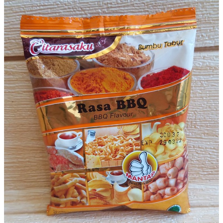 ✔MURAH Bumbu Tabur Kentang Rasa BBQ 100gr Halal MUI / Citarasaku Bumbu Tabur