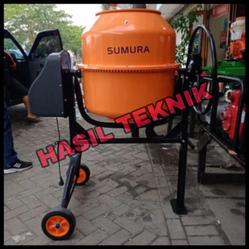 Molen Concrete Mixer SUMURA CMS 180L - Molen Listrik Sumura 180 Liter