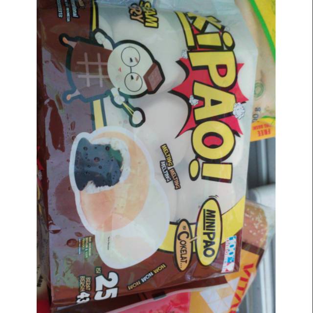 

Bakpau KIPAU Coklat isi 25