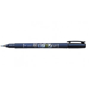 

Tombow Fudenosuke Brush Pen, Hard Tip, Black Tanpa kemasan