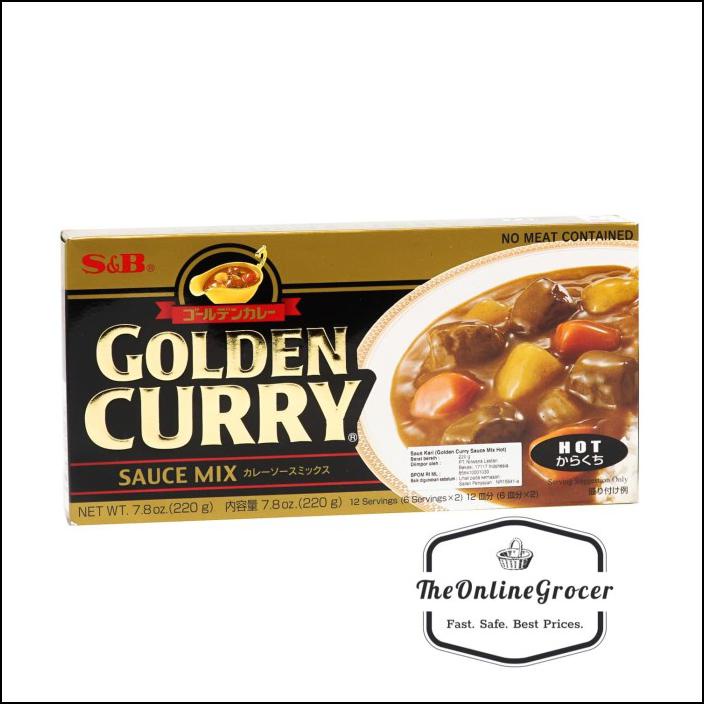 

SB GOLDEN CURRY 220GR KARI JEPANG - HOT