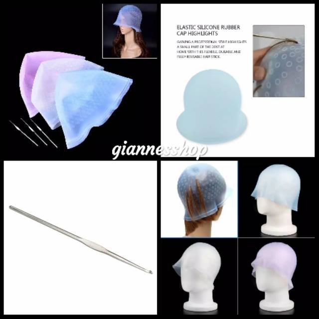 Topi Highligt Topi Bleaching Topi Cat Rambut Topi Semir Rambut Shopee Indonesia