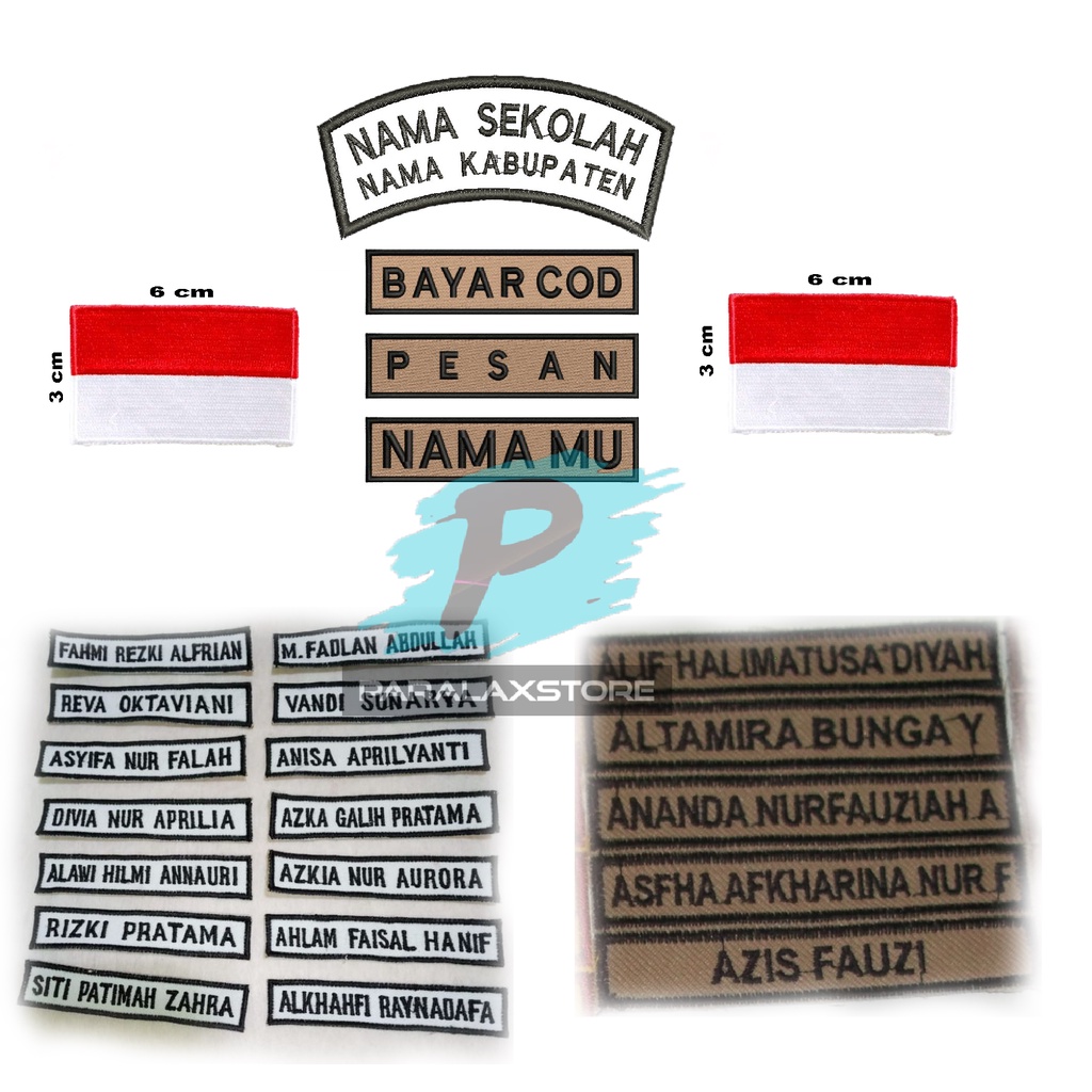 

PAPAN NAMA || NAME TAG || BET SEKOLAHAN || PAPAN NAMA REQUEST SENDIRI || ATRIBUT SEKOLAH