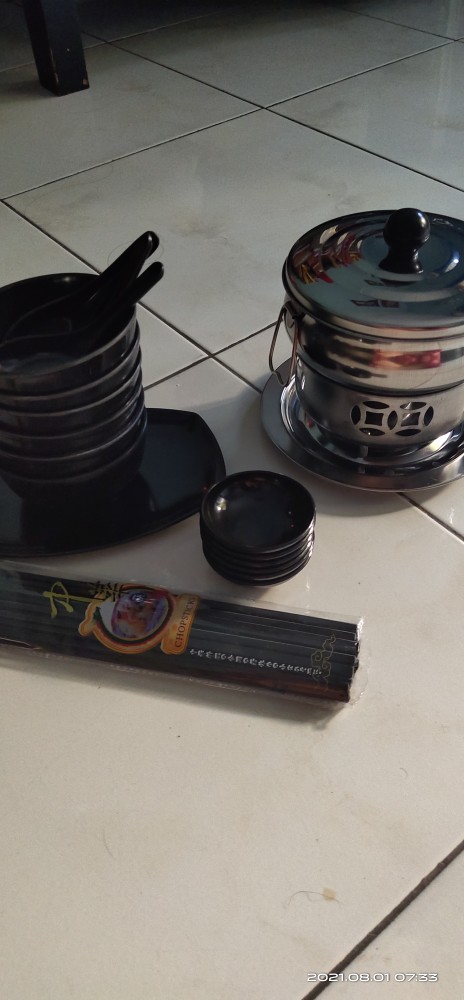 Panci Hot Pot Shabu Shabu Steamboat 16cm