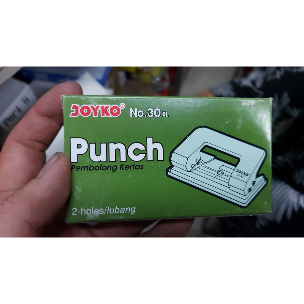 

Punch / Pembolong Kertas Joyko No. 30XL / Perfarator / Pelubang Kertas