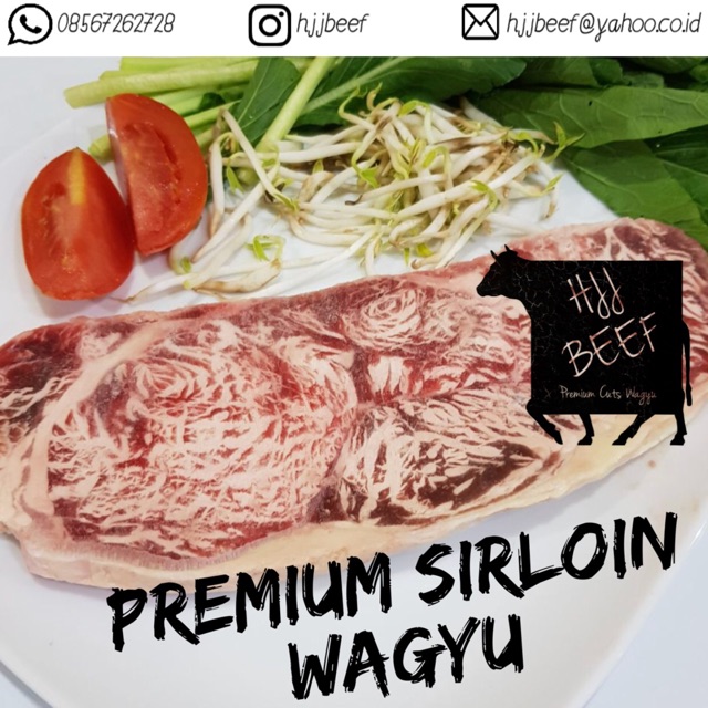 

Premium sirloin 1 slice @200gram