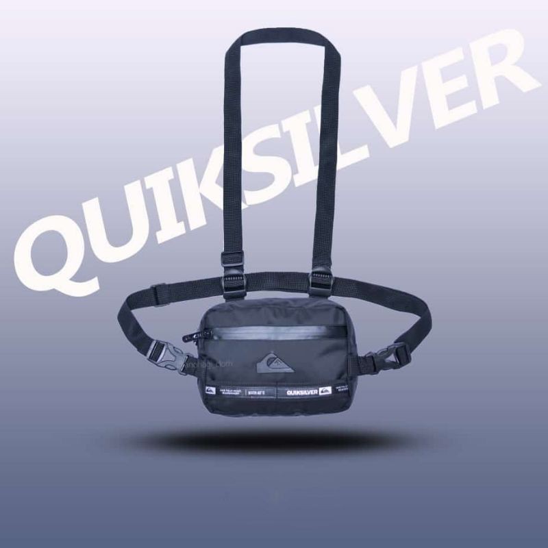 TAS QUICKSILVER TAS SELEMPANG QUICKSILVER WAISTBAG QUICKSILVER TAS SEPEDA TAS DADA TAS ROMPI