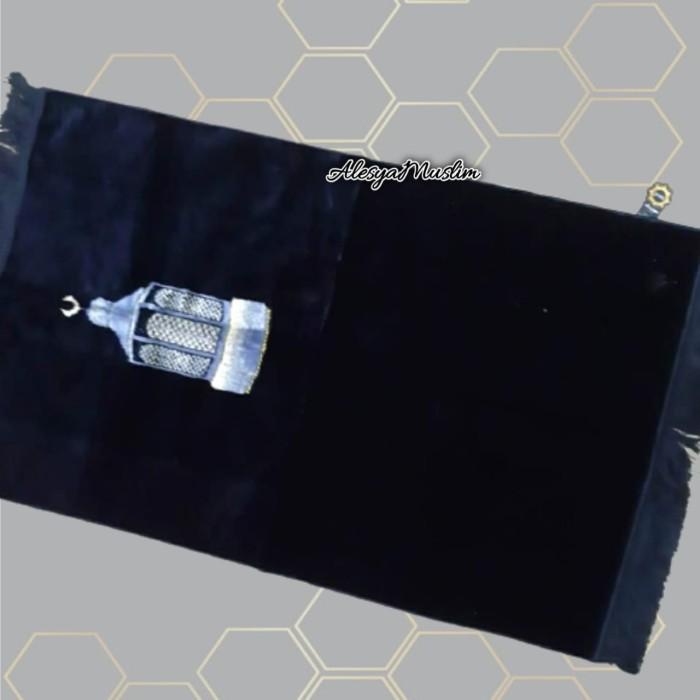 SAJADAH/YAKAR/MIDI/HITAM/POLOS/BAHAN/BLUDURU/HARGA/GROSIR