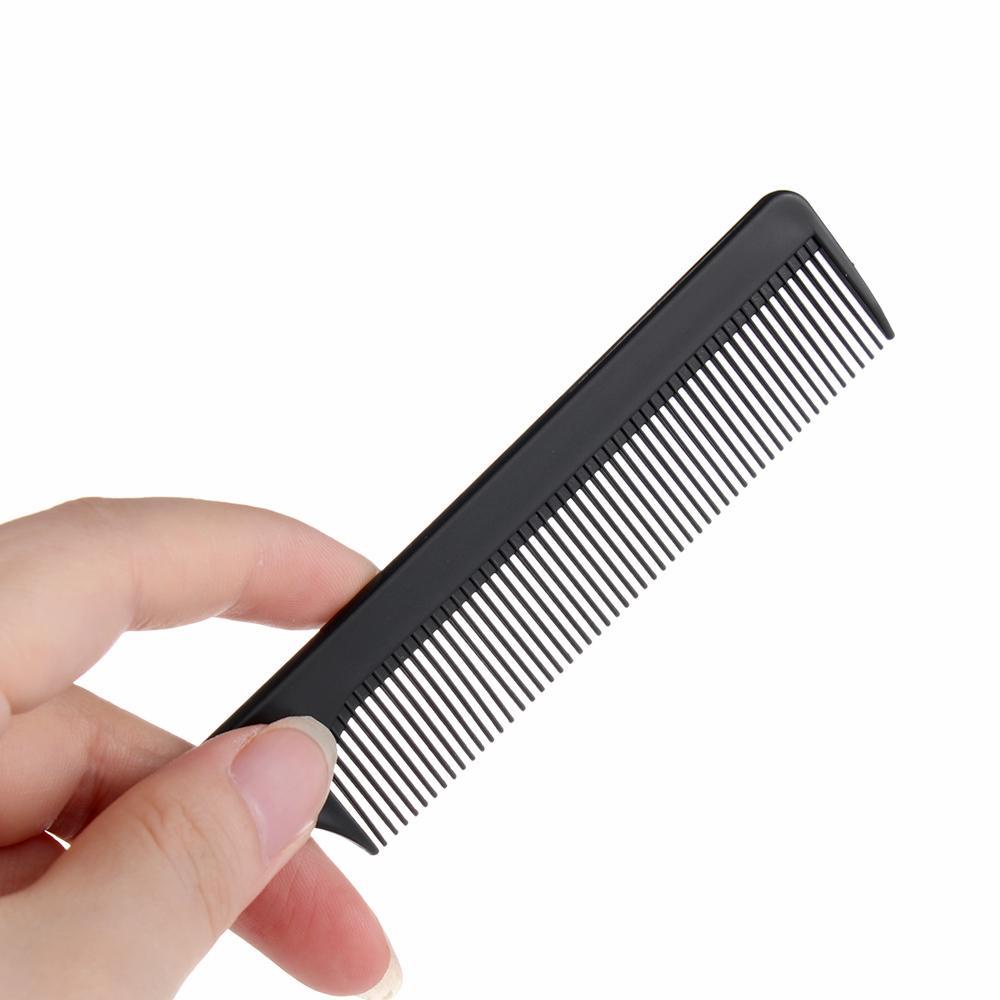 Sisir Rambut Highlight TOP Foiling Alat Salon Barber Hitam Pin Ekor