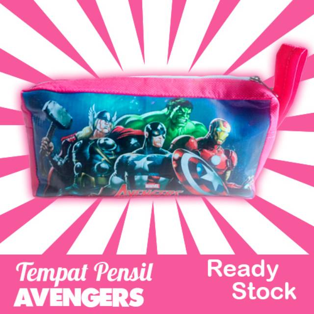 

Souvenir Kotak Pensil Avengers| Souvenir Ultah