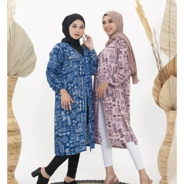 Nisa tunik atasan wanita fashion remaja