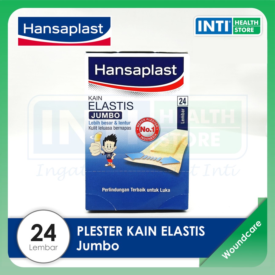 Hansaplast | Plester Kain Elastis Jumbo Isi 50 | Hansaplast Jumbo