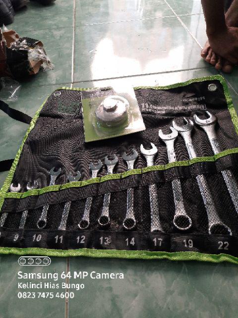 Kunci Ring Pas 11pc 8mm-24mm Tekiro