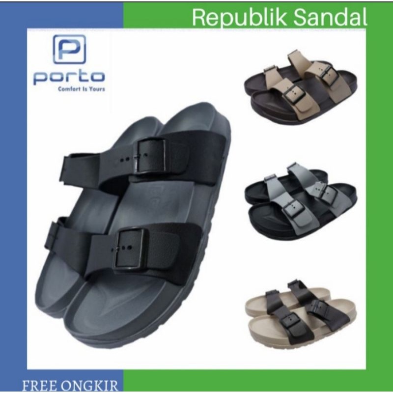 sandal sendal pria Porto 1029 M 39-44 sandal porto 1029M trendy