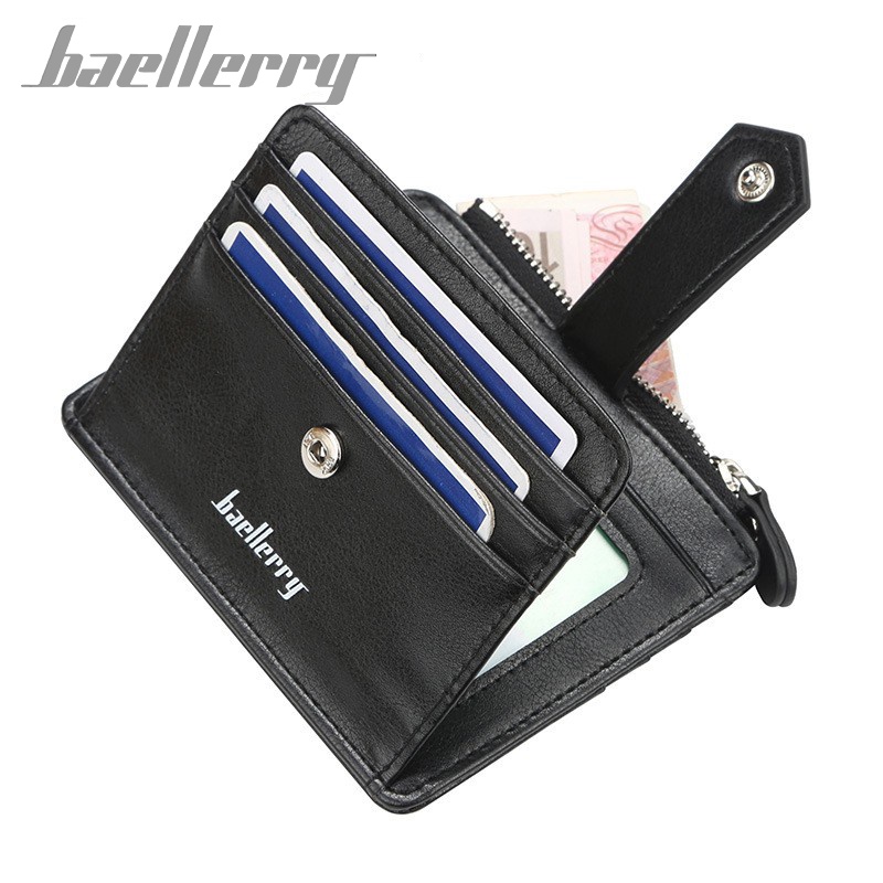 BAELLERRY K9102 Dompet Kartu Pria Bahan Kulit PU Leather Premium WATCHKITE WKOS