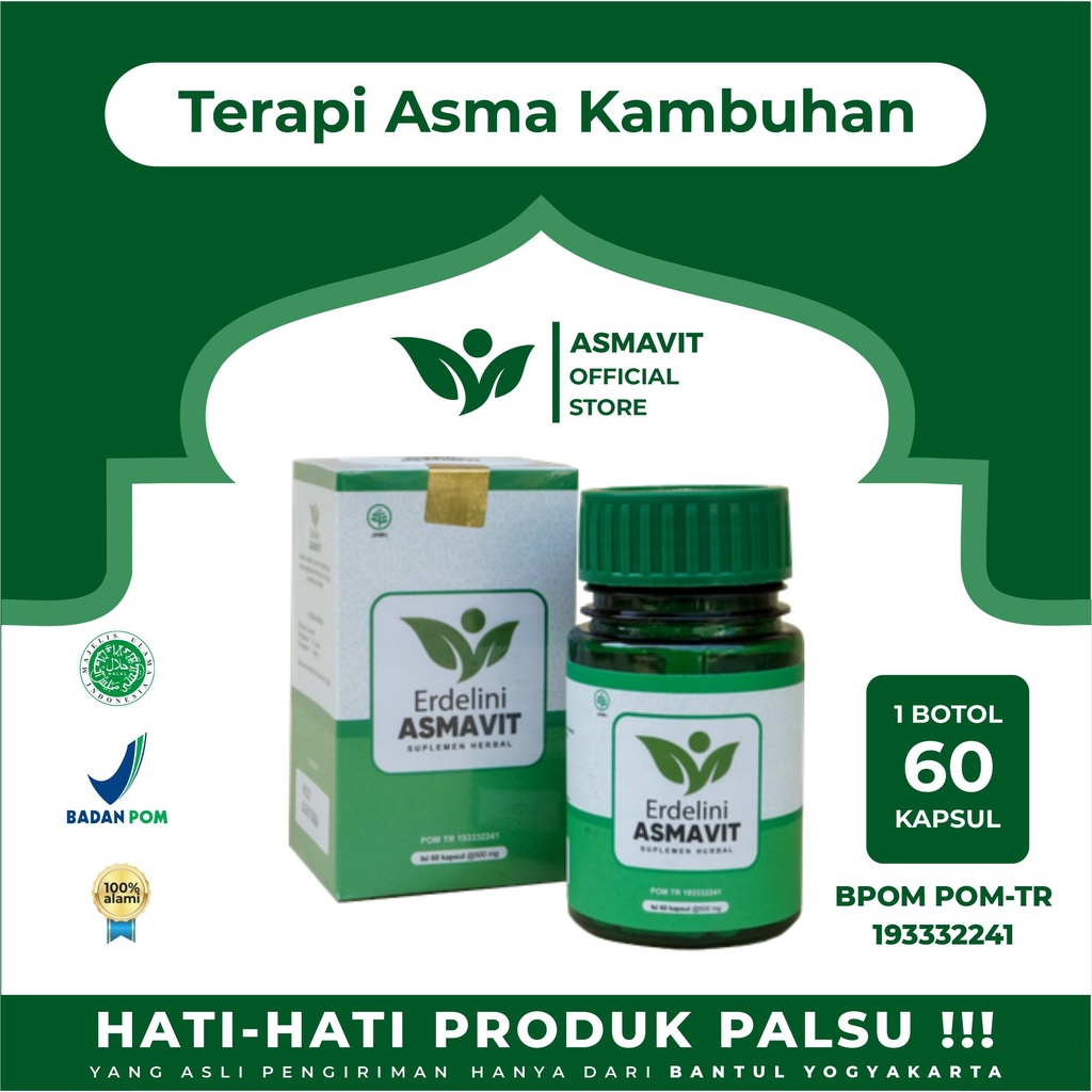 HERBAL ASMAVIT - HERBAL ASMA DAN SESAK NAFAS KAMBUHAN