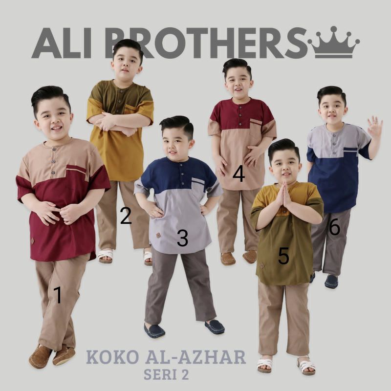 SETELAN KOKO ANAK/SET KOKO ANAK/ BAJU KOKO ANAK/ KOKO ALI BROTHER/KOKO AL AZHAR