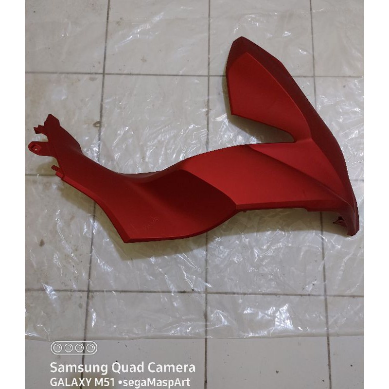Cover Front Side R Sayap Kap samping kanan PCX New 160 K1Z Merah Doff Original