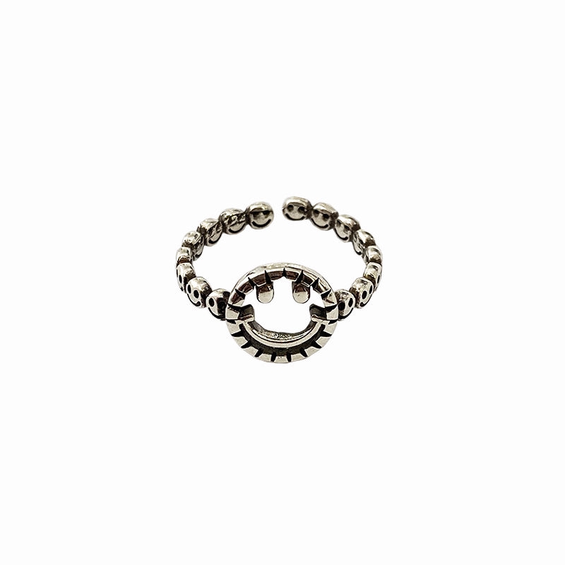 Smiley Ring Tide Fashion Simple Versatile