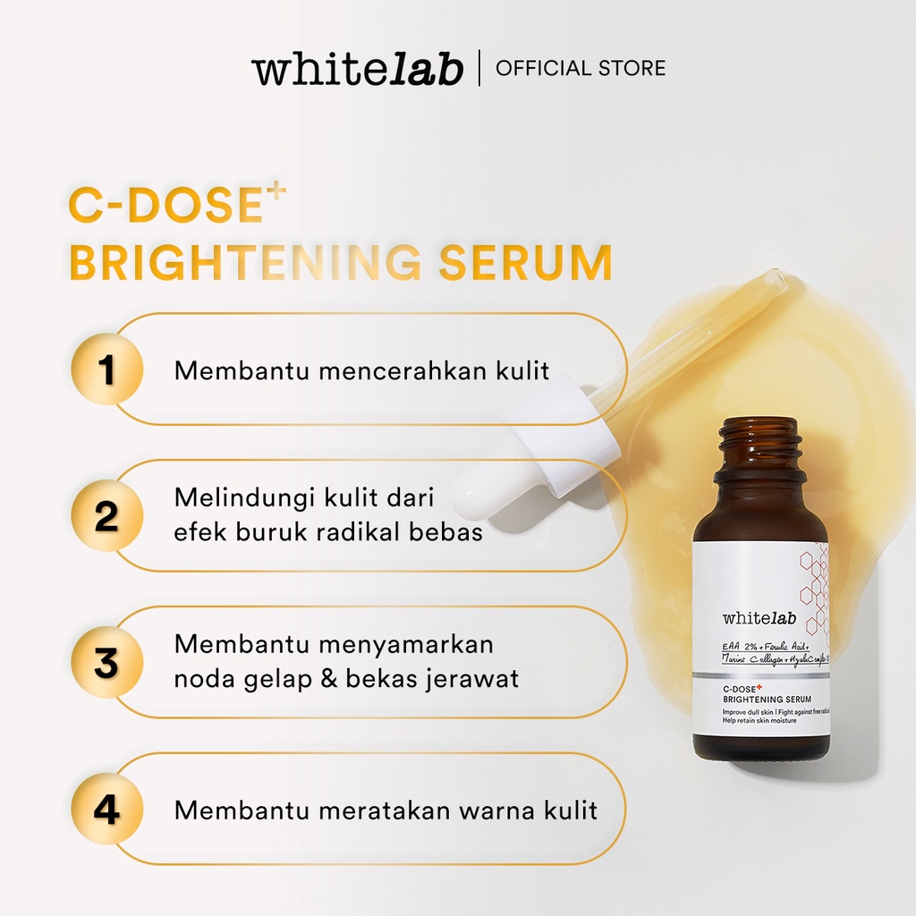 WHITELAB C-DOSE BRIGHTENING SERUM 20ML