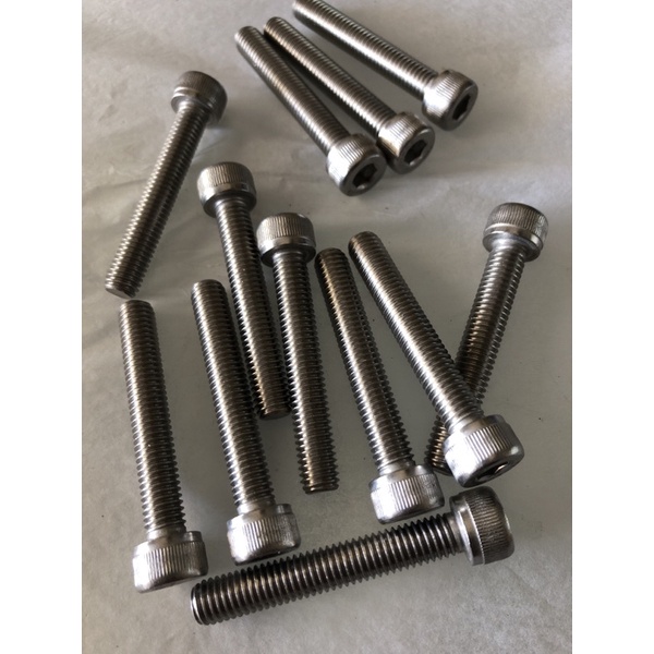 Baut L stainless 8x50
