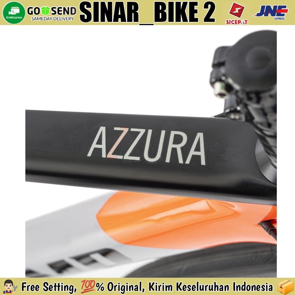 Sepeda Balap ELEMENT CAMP AZZURA Roadbike 700C Carbon 2x11 Speed