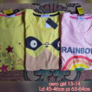 Hot Sell kaos anak aero  girls nevada junior Shopee 