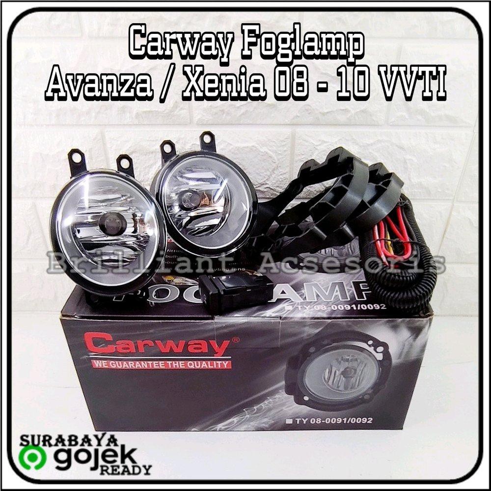 Foglamp Lampu Kabut Bemper - Avanza Xenia VVTI 2008 2010 - Komplit
