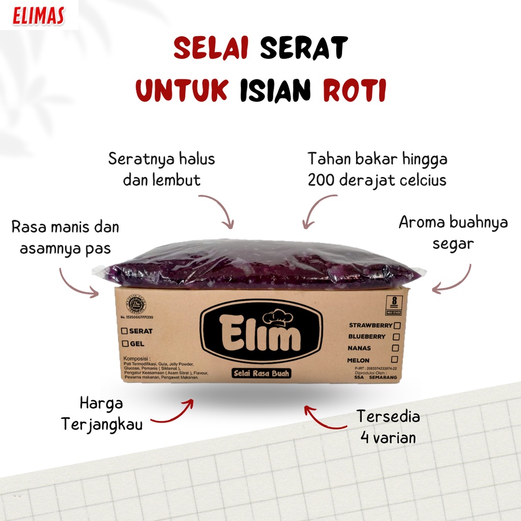 5 Kg Selai Elimas sinarserayuabadimulia
