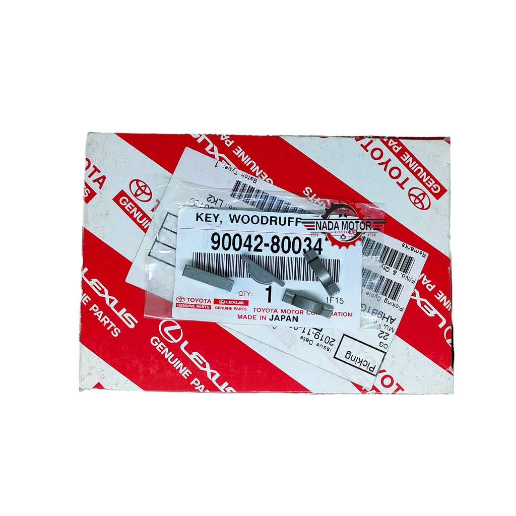 SPI KRUK AS-KEY CRANKSHAFT PULLEY AVANZA-XENIA-RUSH-TERIOS-VIOS ORIGINAL