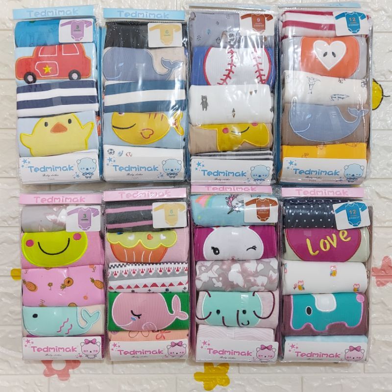 Jumper Tedmimak Lengan Panjang (5in1) isi (5pcs) original