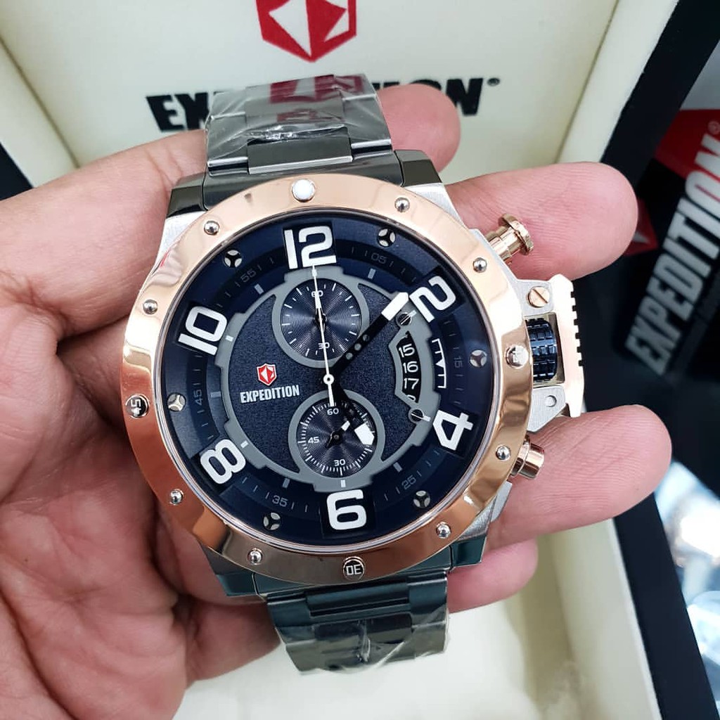 Expedition original E6750 grey rosegold Stainless steel