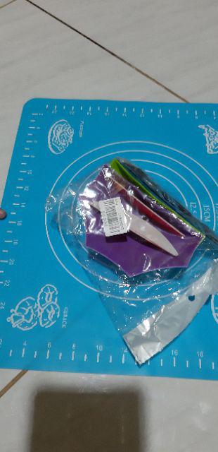 [bayar Di Tempat]silpat Silikon / Non Stick Silpat Silicone Baking Mat With Measurement Macaroon