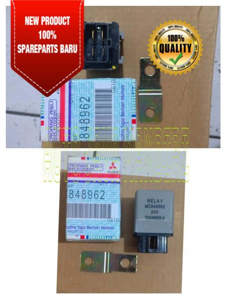 Relay FUSO FM 24Volt Kaki 4 24V Original