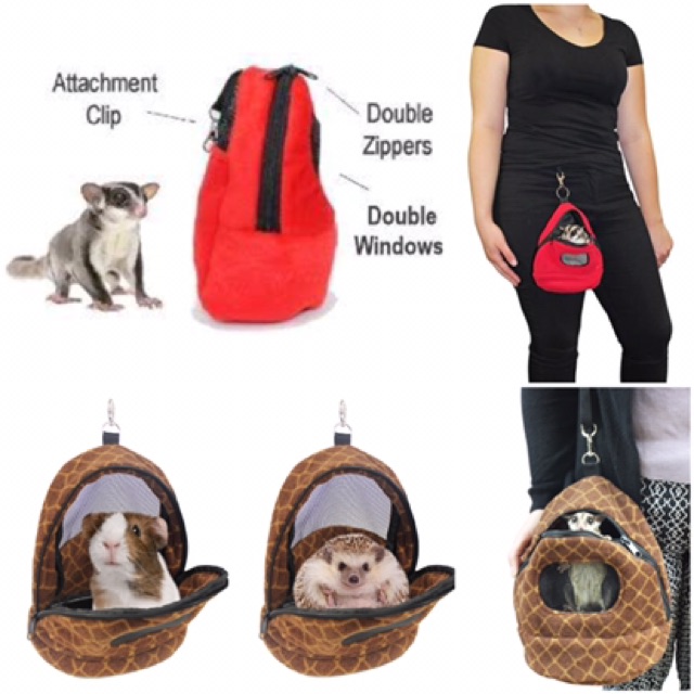 KUCCI CARRY POUCH KUCCI BAG MOTIF TAS SUGAR GLIDER POUCH SUGAR GLIDER TAS HEWAN MINI TAS HAMSTER