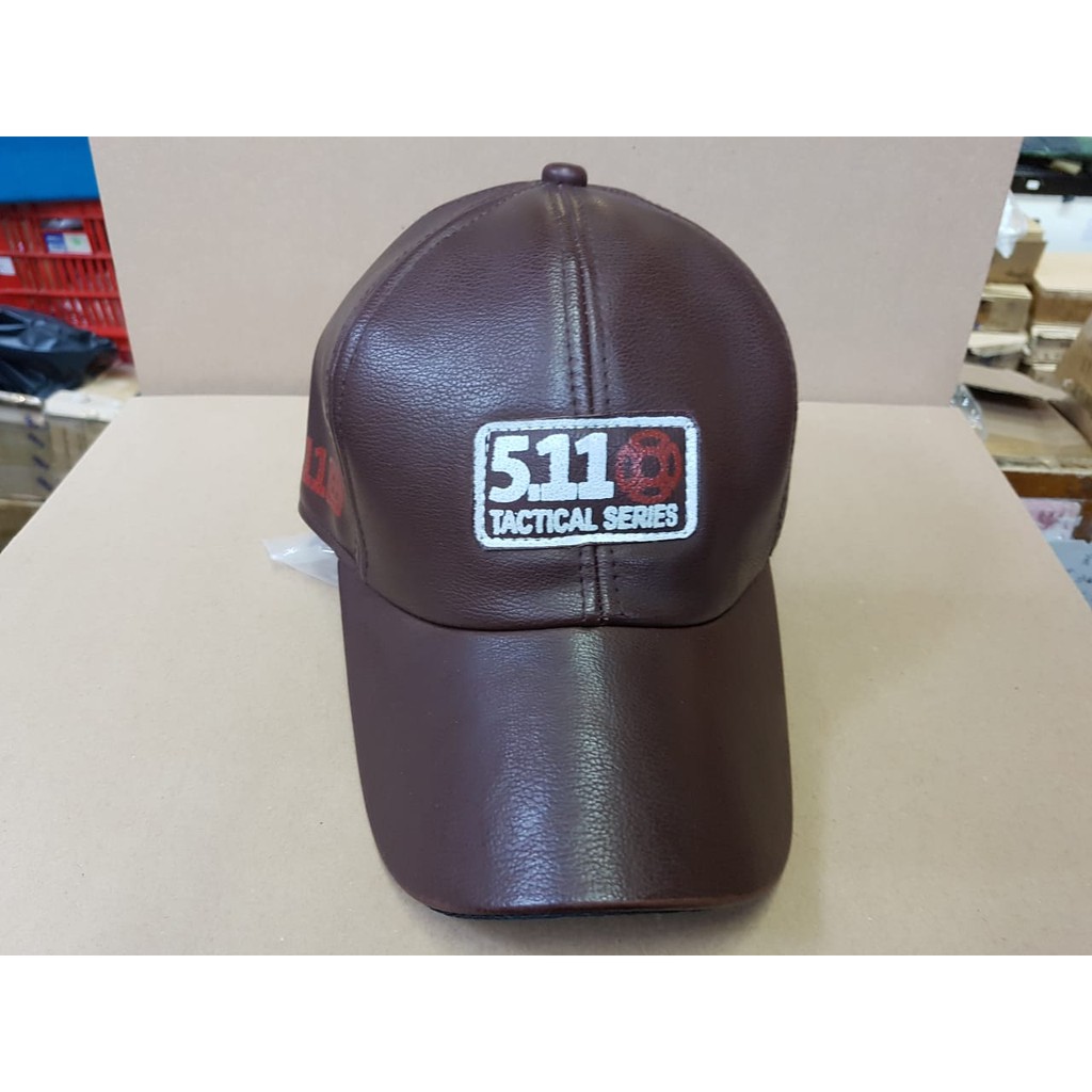 Terbaru TOPI ARMY 511 TACTICAL SERIES KULIT COKELAT HAT CAP MILITARY OUTDOOR