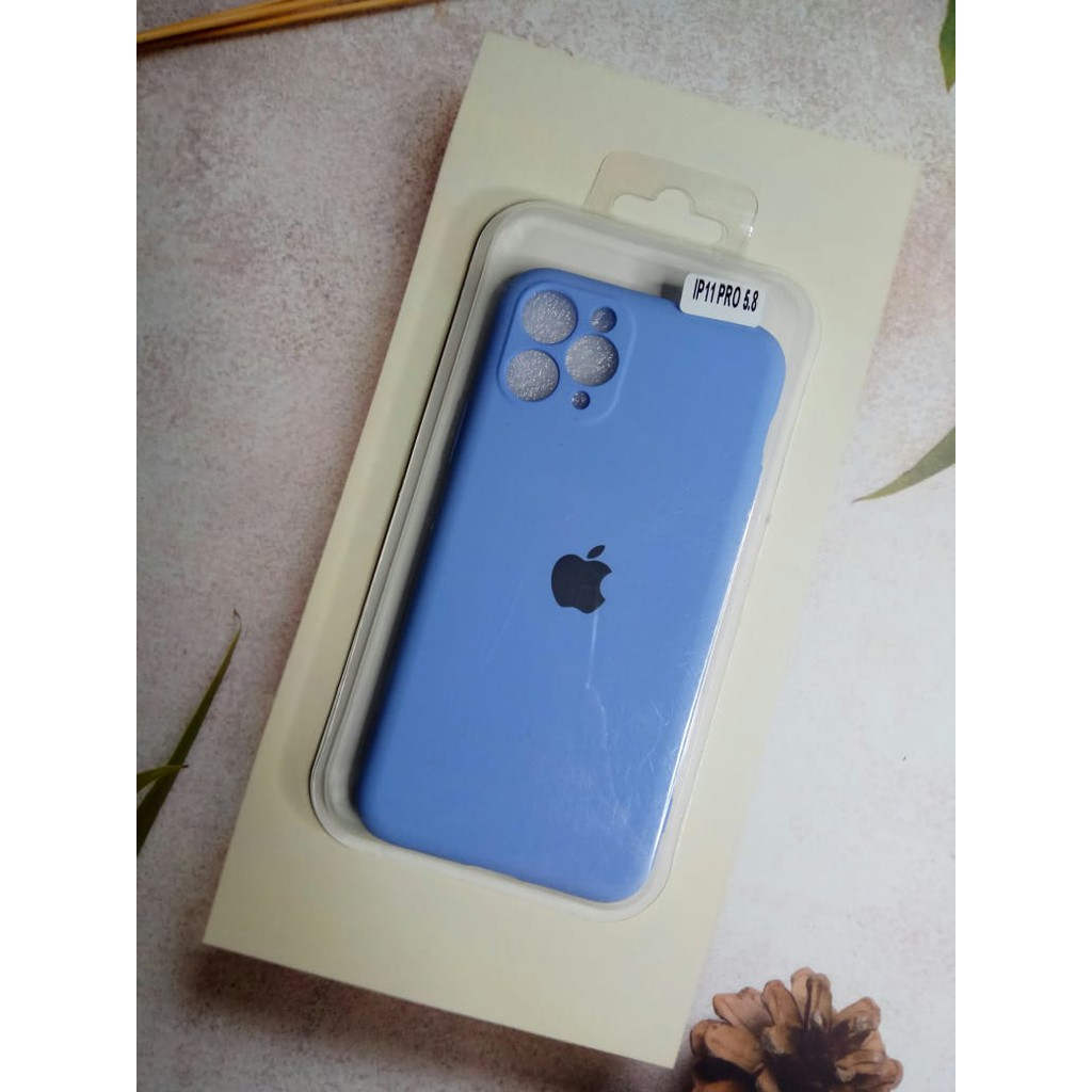 Casing iPhone 11 Pro Ori Silikon Macaron / Dove Candy / Silicone Macaroon Soft Case by WEIKA COD