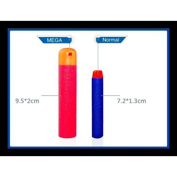 Peluru Nerf Mega / Nerf Mega Dart - Termurah & High Quality Terjamin