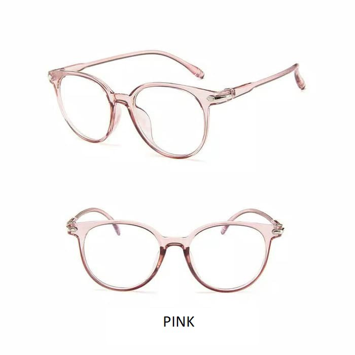 PA ✅ KACA MATA ANTI RADIASI Wanita Pria Frame Sunglasses Lensa Transparan Impor Kacamata KOREA BG KC005 (138)