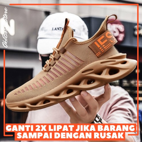 SNEAKERS l sepatu pria wanita terbaik 100% ori warna hitam, putih, cream
