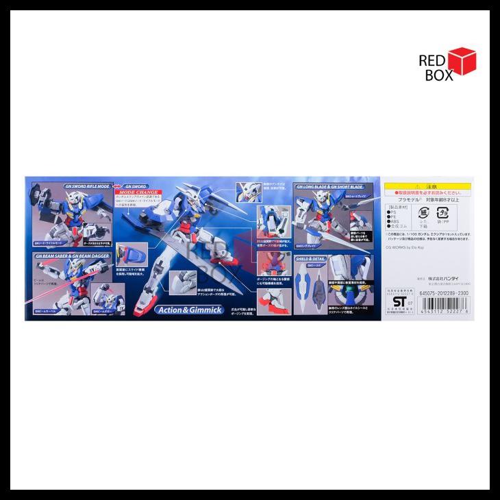 1/100 Gundam Exia Bandai Original Gunpla Model Kit 00 Non Grade Ng Oo